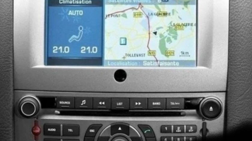 CITROEN HARTI 2017 C2, C3, C4, C4 Picasso, C5, C6, C8 cu navigatie RT3