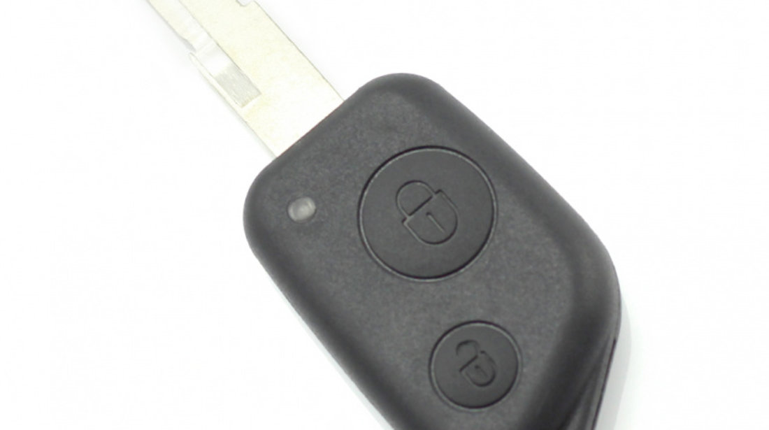 Citroen / Peugeot - Carcasa cheie 2 butoane fara suport de baterie CC207