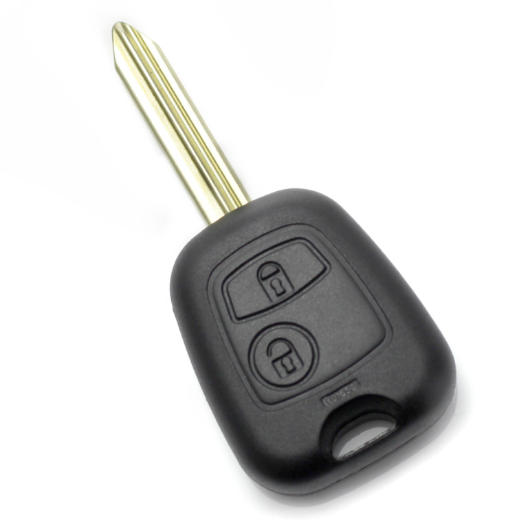 Citroen / Peugeot - Carcasa cheie cu 2 butoane CC104