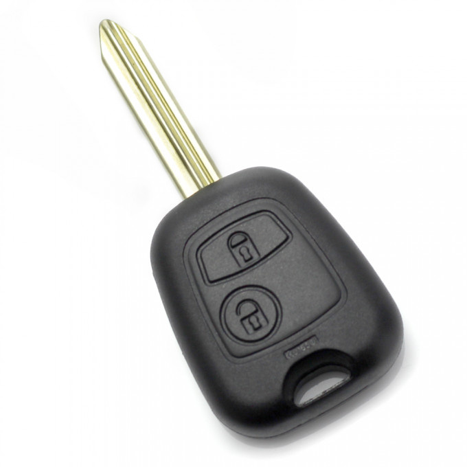 Citroen / Peugeot Carcasa Cheie Cu 2 Butoane CC104