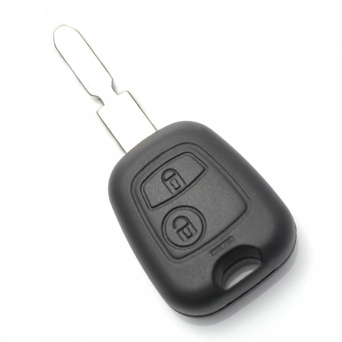 Citroen/Peugeot Carcasa Cheie Cu 2 Butoane CC107