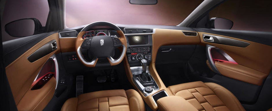 Citroen publica primele imagini interioare ale SUV-ului DS 6WR Citroen publica primele imagini interioare ale SUV-ului DS 6WR