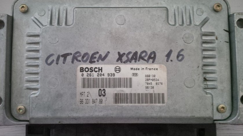 citroen xsara 1.6 9633184780 BOSCH 0261204939