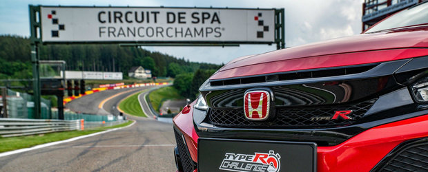 Civic Type R continua sa faca istorie. Modelul nipon a batut recordul de circuit la categoria sa pe Spa Francorchamps