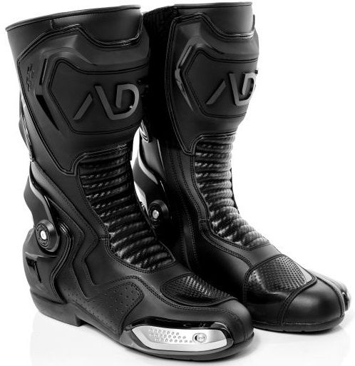 Cizme Barbati Piele Moto Adrenaline Rocket Negru Marimea 42 A0923/20/10/42