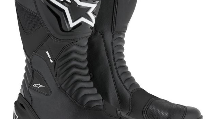 Cizme Piele Moto Alpinestars Smx S Negru Marimea 41 2223517/1100/41