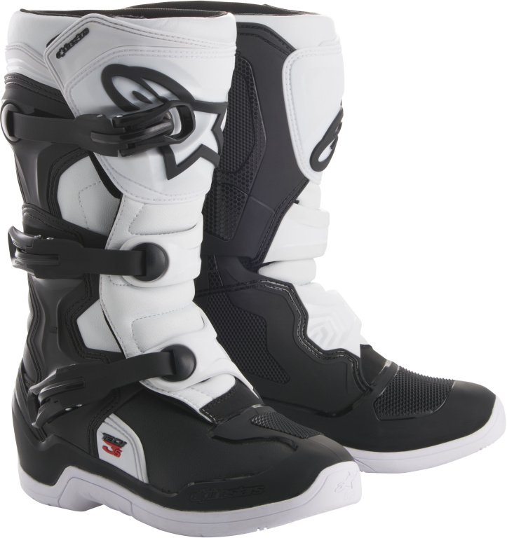 Cizme Piele Moto Alpinestars Tech 3S Youth Mx Negru / Alb Marimea 2 2014018/12/2