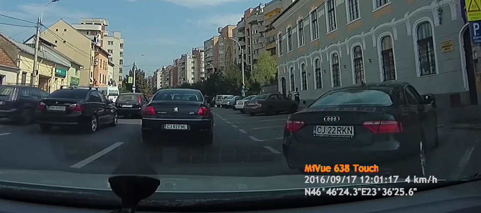 CJ-22-RKN este cocalarul cu Audi de la Cluj