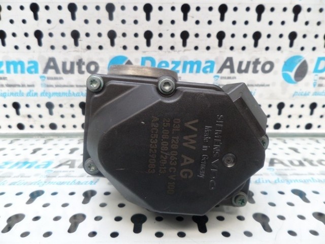 Clapeta acceleratie, 03L128063B, Vw Golf 6 (5K1) 2.0TDI, CBDC