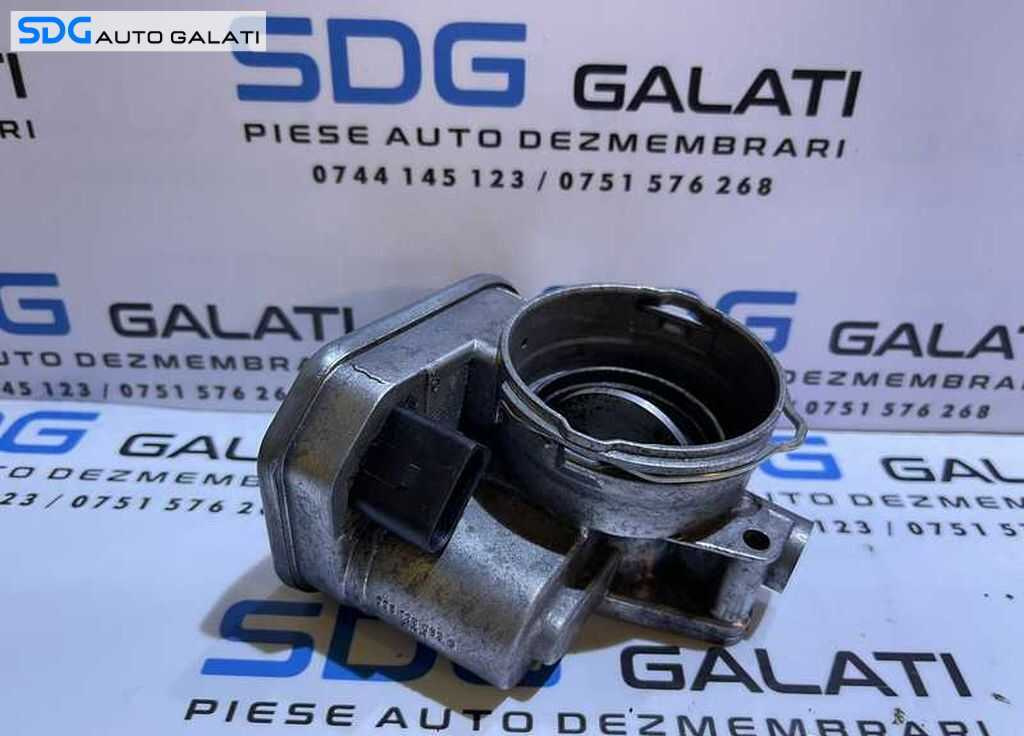 Clapeta Acceleratie 4 Pini Audi A3 8P 1.9 TDI BKC BXE 2004 - 2013 Cod 038128063G [B3458]