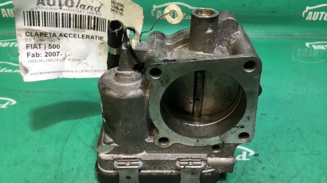 Clapeta Acceleratie 55255314 0.9 Turbo Fiat 500 2007