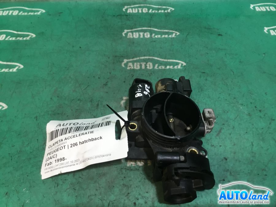 Clapeta Acceleratie 7278800001 1.4 B Peugeot 206 hatchback 2A/C 1998