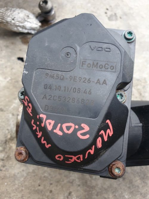 Clapeta acceleratie 9M5Q-9E926-AA, Ford Mondeo mk4 Kuga, 2.0tdci, TXBA