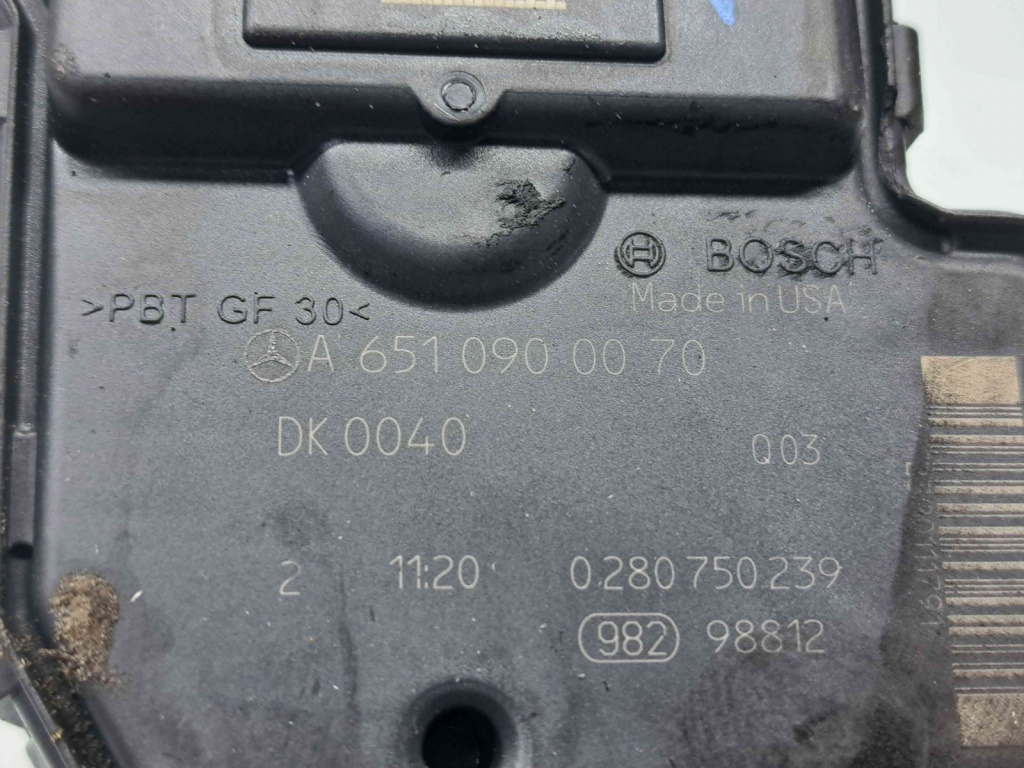 Clapeta acceleratie A6510900070, Mercedes CLS (C218) 2.2 cdi