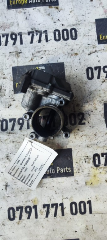 Clapeta acceleratie Audi A3 8P 2.0 TDI motor CFF an 2011 cod 03L128063K