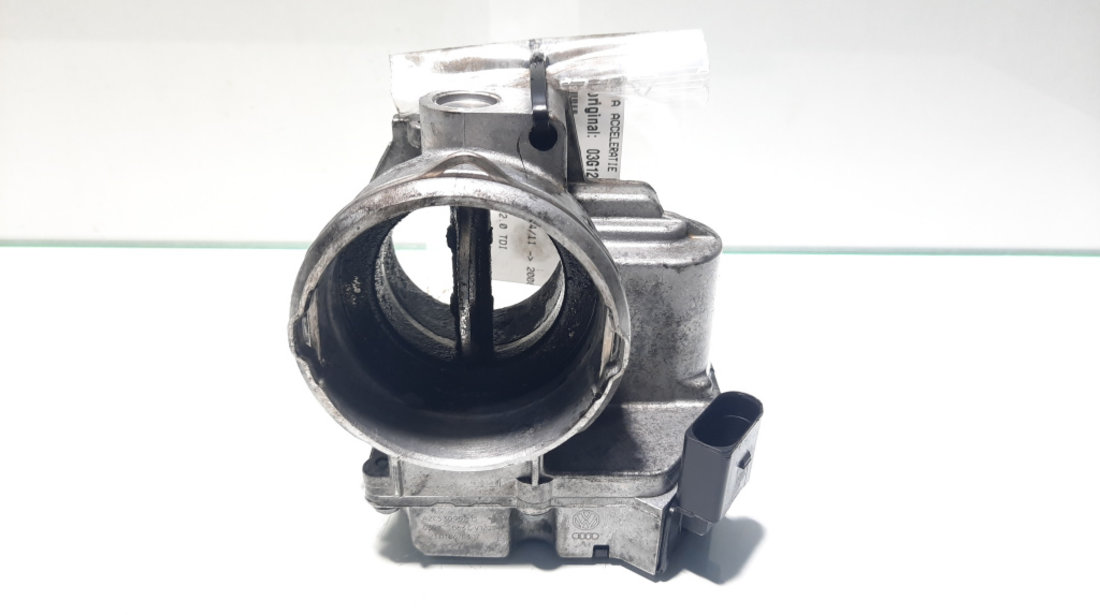 Clapeta acceleratie, Audi A4 (8EC, B7), 2.0 tdi, BLB, cod 03G128063C (id:452598)