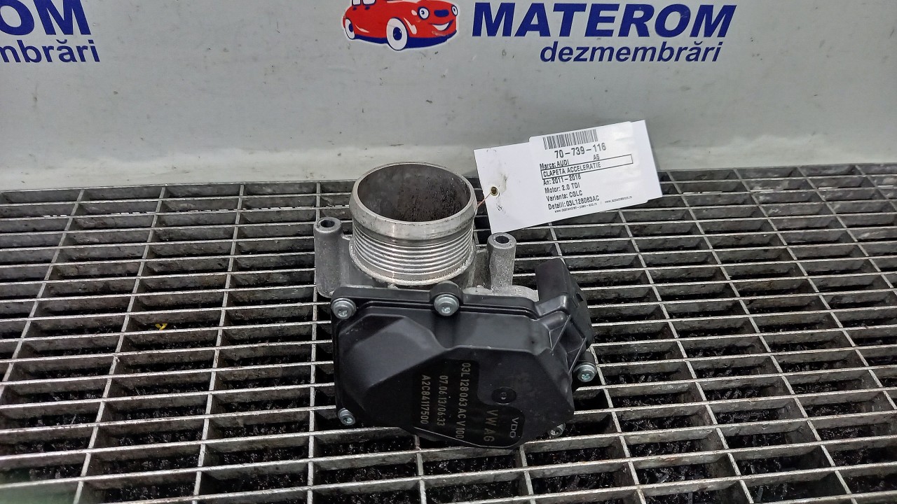 CLAPETA ACCELERATIE AUDI A5 A5 2.0 TDI - (2011 2016)