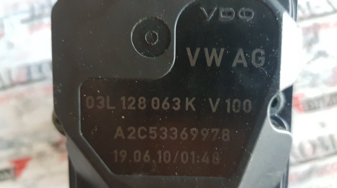 Clapeta acceleratie Audi A6 C7 4G 2.0TDi 177cp 03L128063K cod motor : CMGB