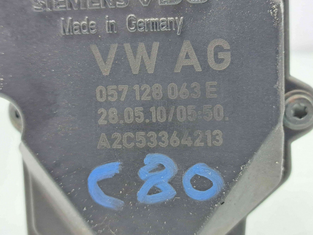 Clapeta acceleratie Audi A8 (4H) [Fabr 2010-2017] 057128063E 4.2 TDI CDSB 4.2 TDI CDSB 258KW / 350CP