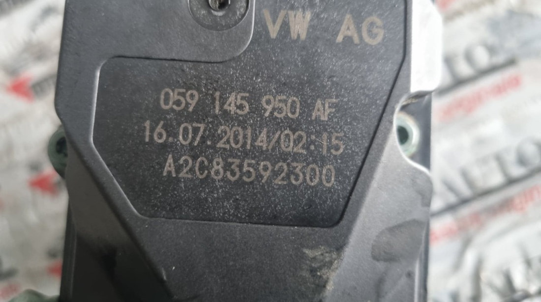 Clapeta acceleratie Audi A8 D4 3.0 TDI 258 cai motor CTBA cod piesa : 059145950AF