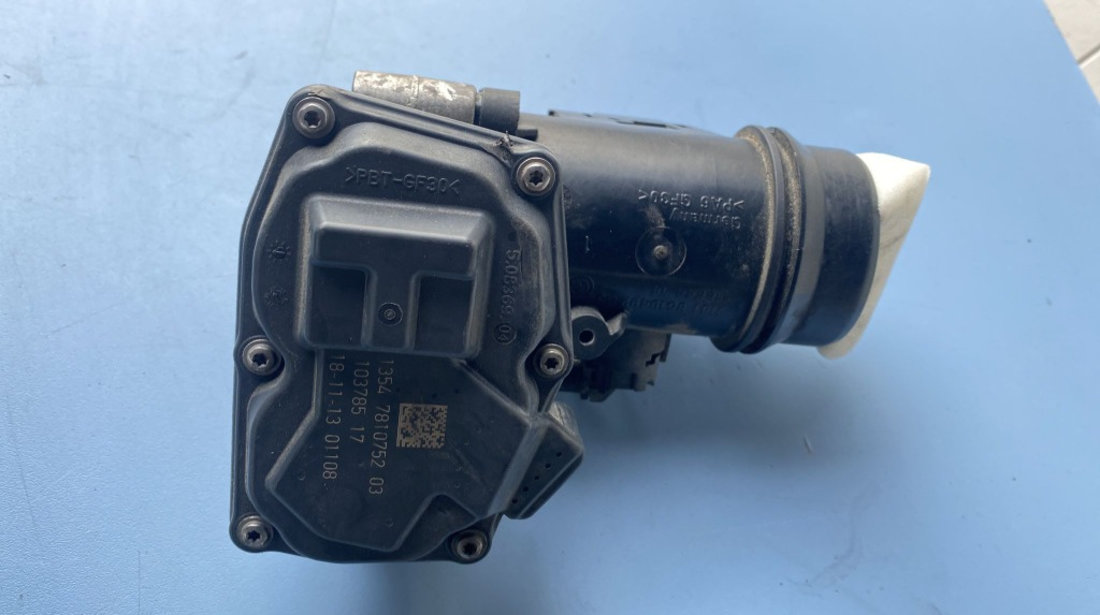 Clapeta acceleratie BMW 320 d GT xDrive , cod motor N47-D20C , an 2014 cod 1354781075203 / 7810752