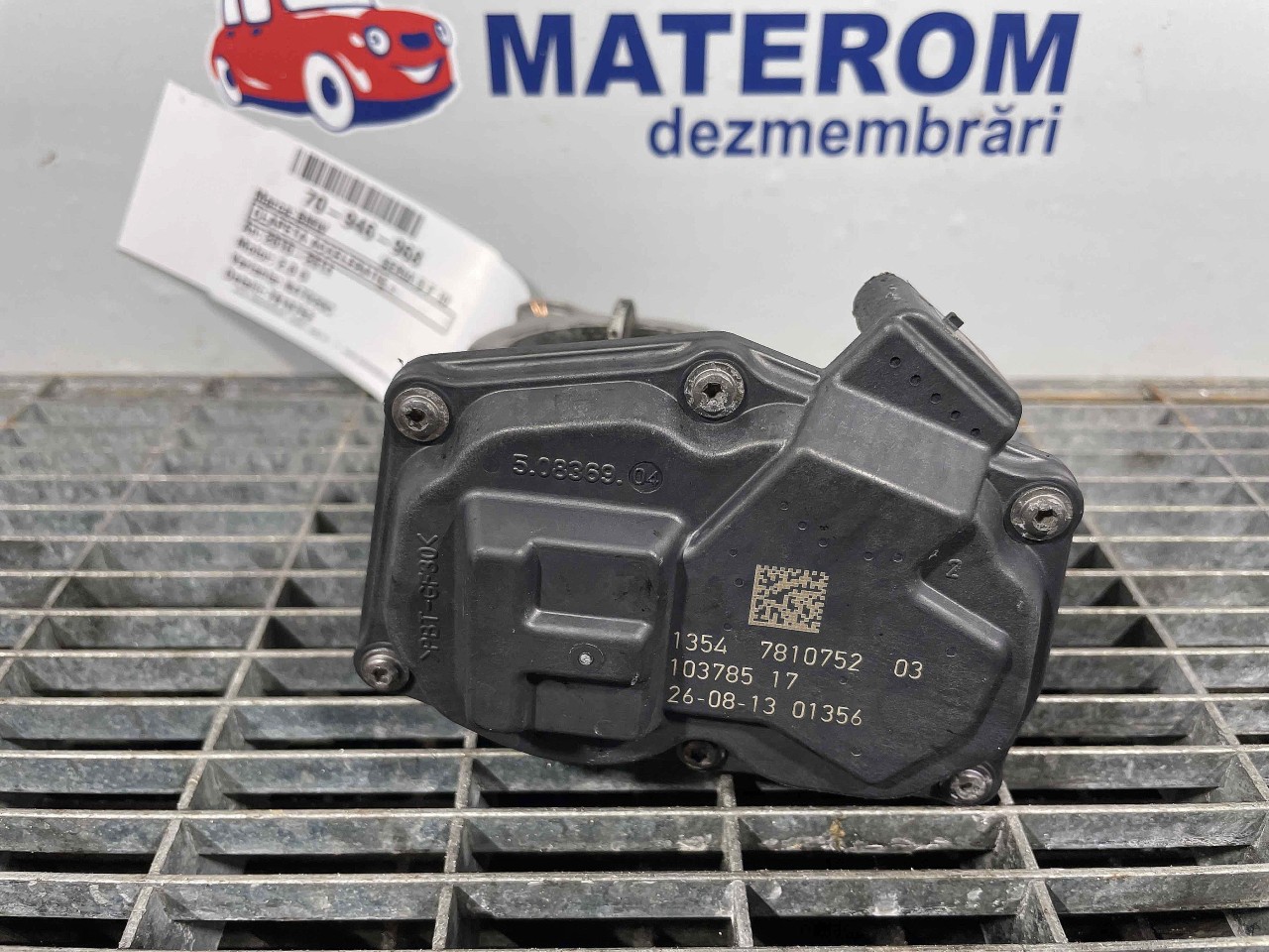 CLAPETA ACCELERATIE BMW SERIA 5 F 10 SERIA 5 F 10 2.0 D - (2010 2014)