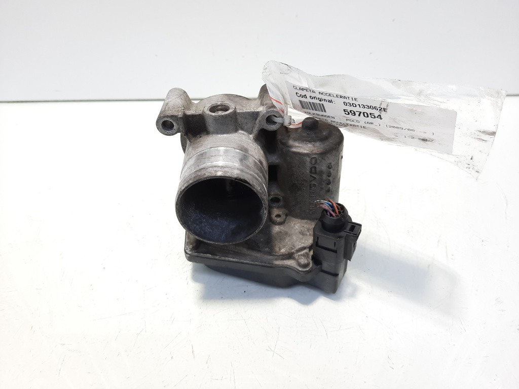 Clapeta acceleratie, cod 03D133062E, VW Polo (6R), 1.2 benz, CGP (id:597054)