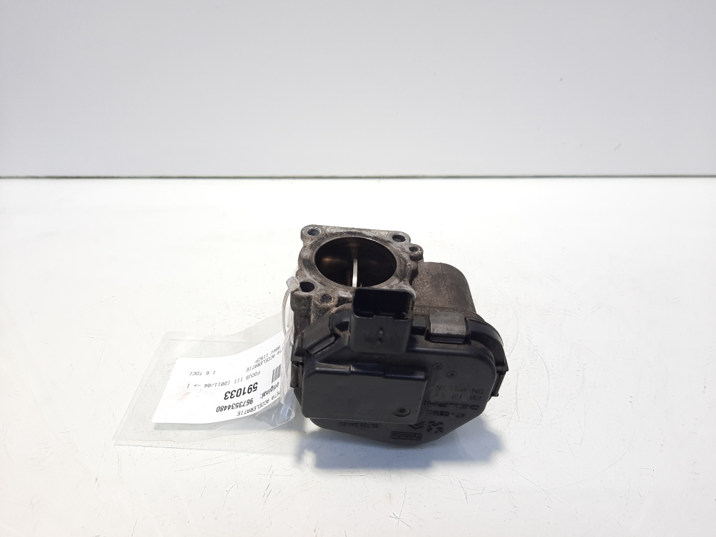 Clapeta acceleratie, cod 9673534480, Ford Focus 3, 1.6 TDCI, T1DA (id:591033)