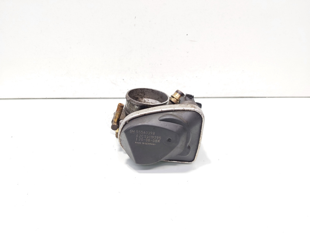 Clapeta acceleratie, cod GM55560398, Opel Astra H, 1.6 benz, Z16XER (id:698415)