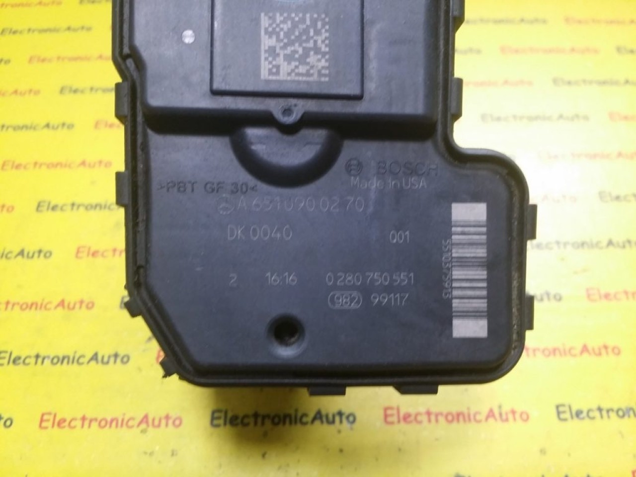 Clapeta Acceleratie Mercedes, A6510900270, 0280750551