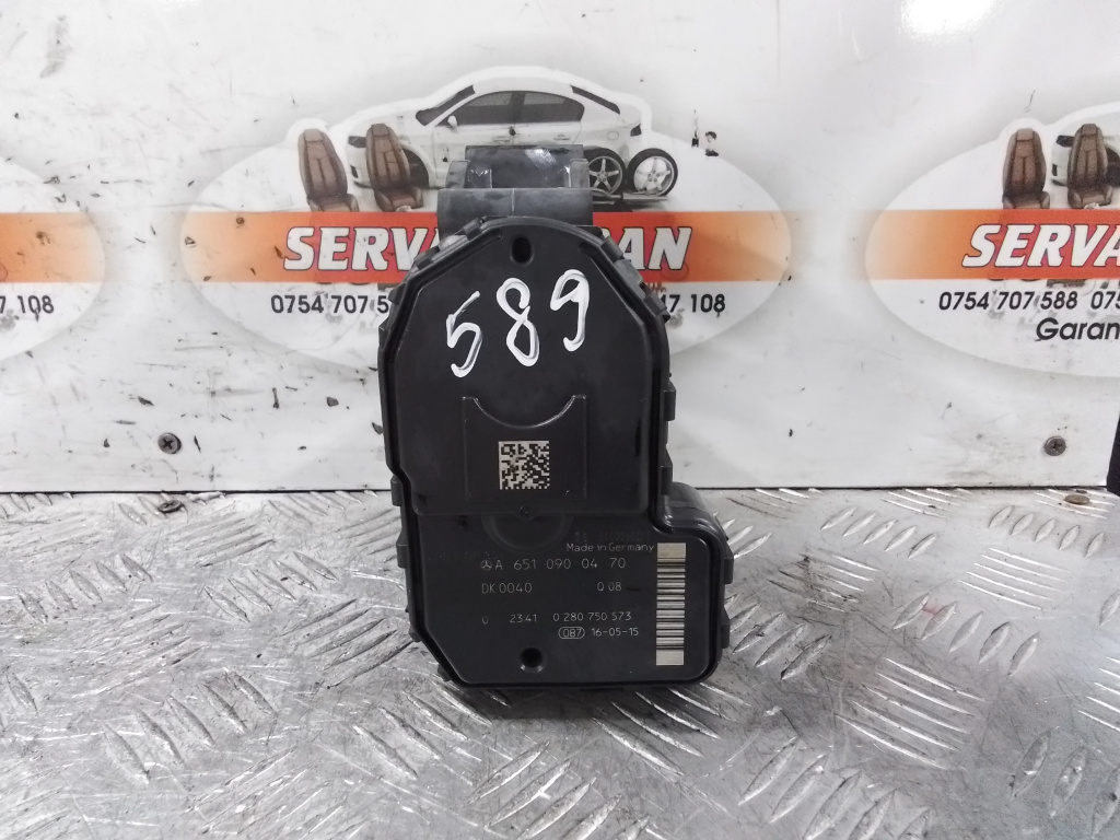 Clapeta acceleratie Mercedes-Benz Viano (2009->) 2.2 Motorina 2013, A6510900470