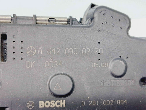 Clapeta acceleratie Mercedes Clasa E (W212) AMG [Fabr 2009-2016] A6420900270 3.0 CDI 642850 170KW / ...
