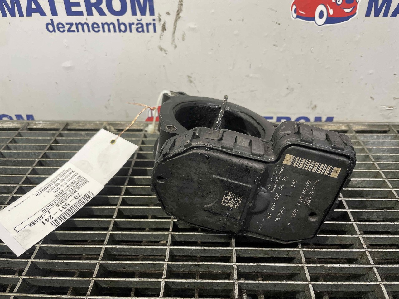 CLAPETA ACCELERATIE MERCEDES E-CLASS 2.2