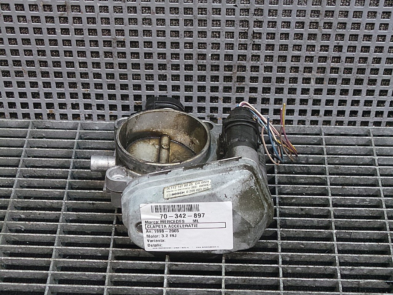 CLAPETA ACCELERATIE MERCEDES ML 3.2 INJ - (1998 2005)