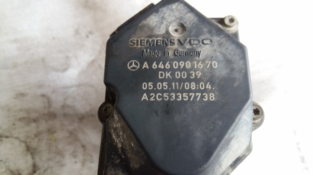 Clapeta acceleratie mercedes sprinter 906 213 cdi 413 cdi 513 cdi 646986 biturbo a6460901670