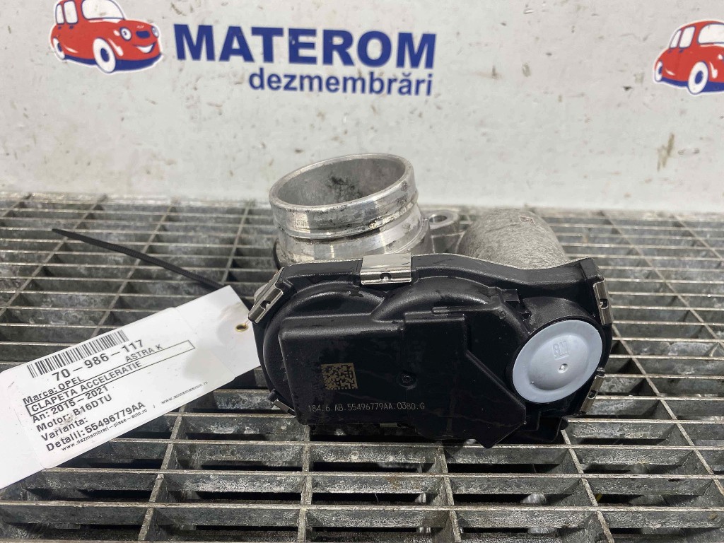 CLAPETA ACCELERATIE OPEL ASTRA K B16DTU - (2015 2021)