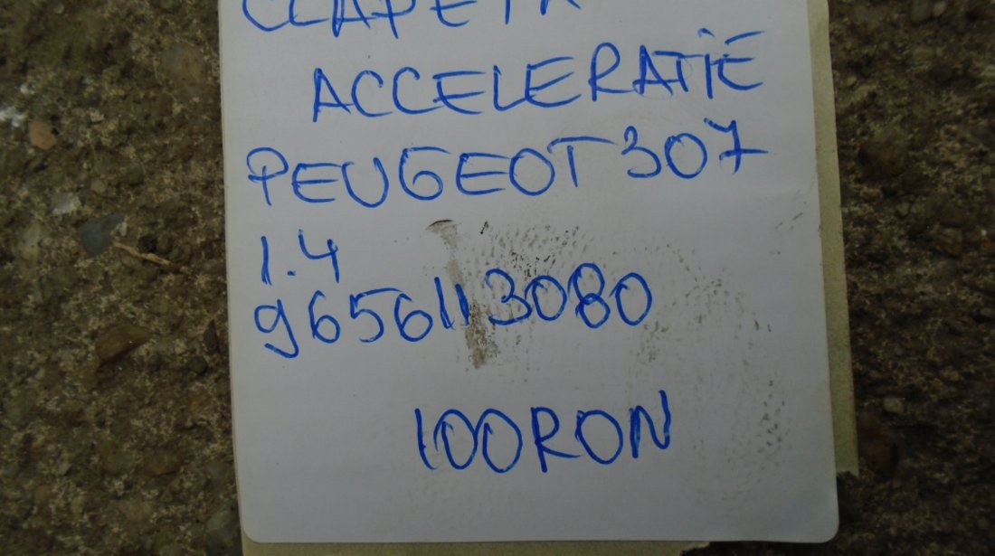 Clapeta acceleratie peugeot 307 cod 9656113080