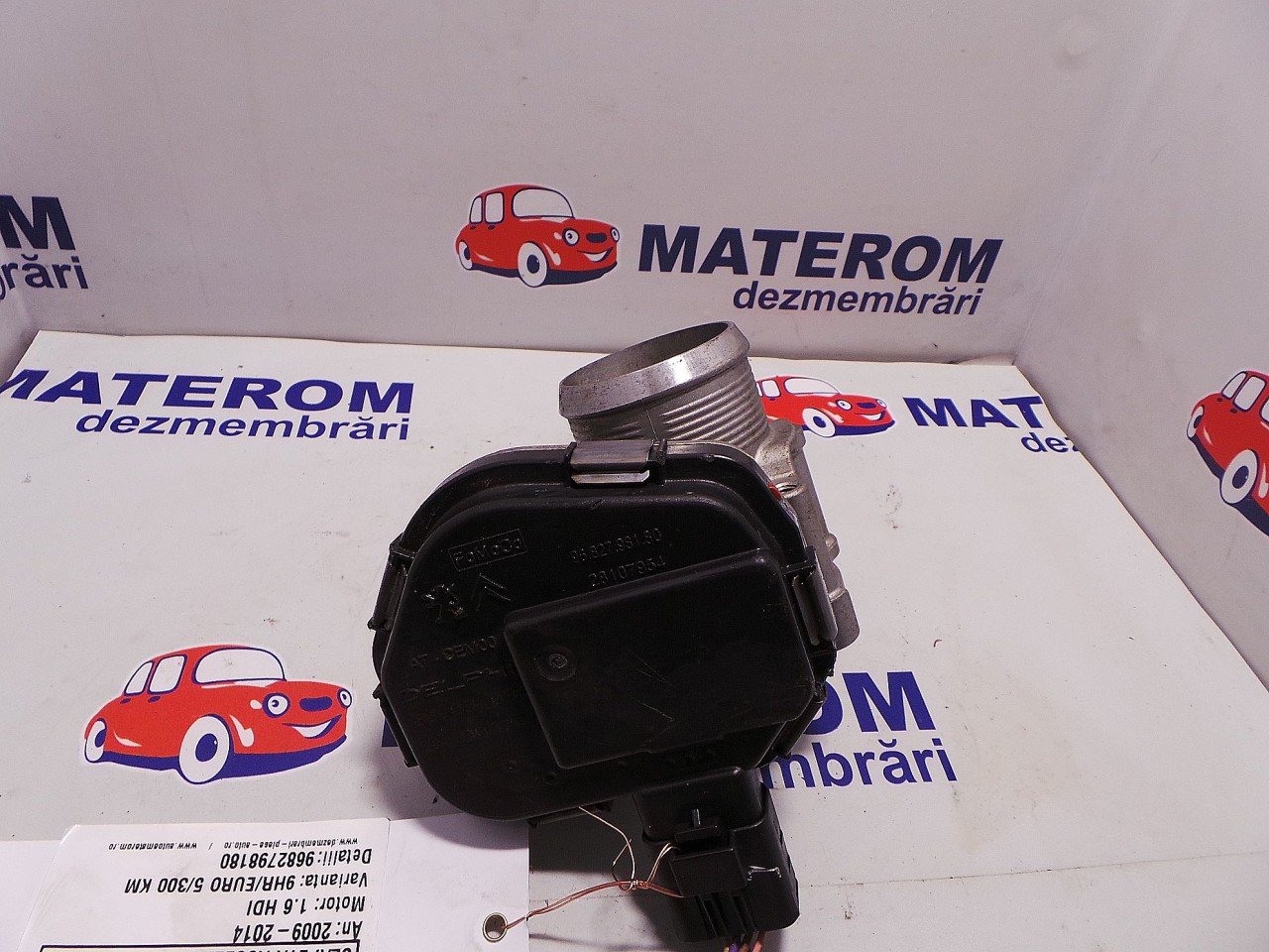 CLAPETA ACCELERATIE PEUGEOT 308 308 1.6 HDI - (2007 2013)