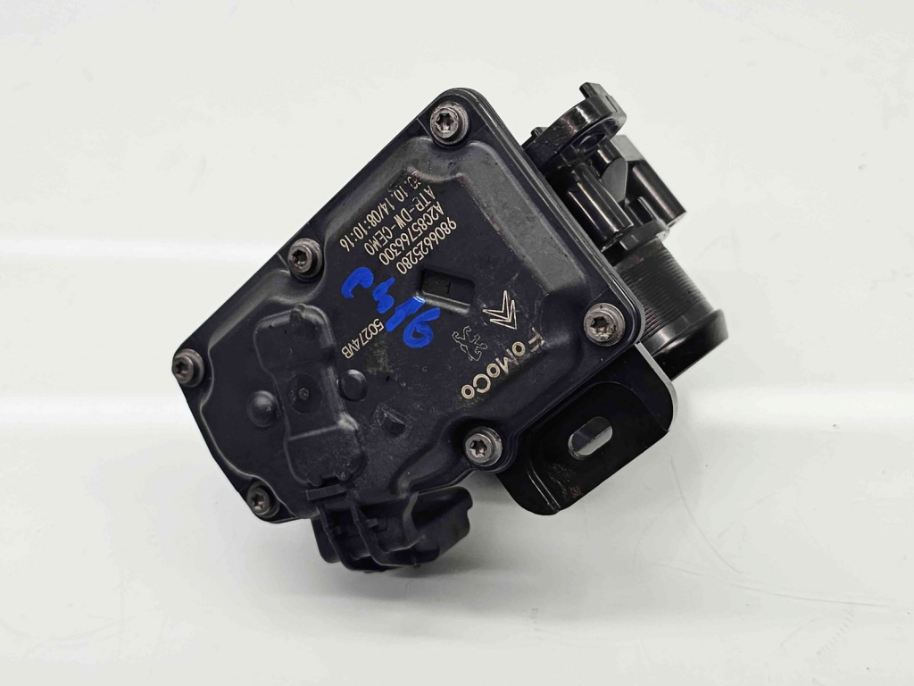 Clapeta acceleratie Peugeot 308 (II) [Fabr 2013-2020] 9806625280 2.0 hdi 9H05 110KW / 150CP