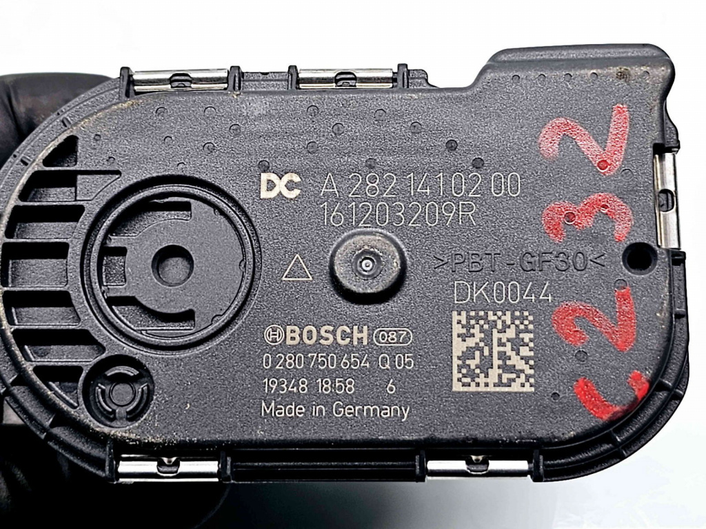 Clapeta acceleratie Renault Captur (J87) [Fabr 2013-2017] A2821410200 / 161203209R 1.3 Benz H5H470 96KW / 130CP