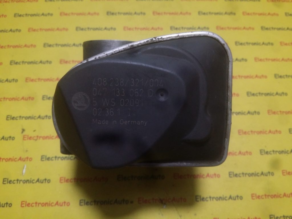 Clapeta acceleratie SKODA FABIA 047133062D, 5WS02091,