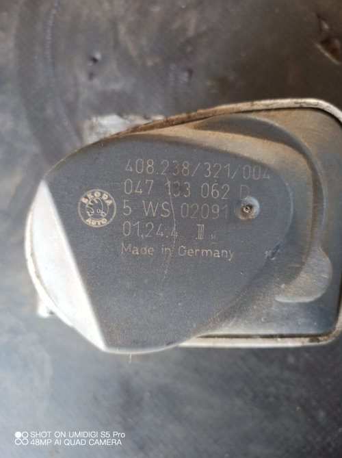 Clapeta acceleratie , Skoda Fabia 1.4 mpi COD - 047133062d