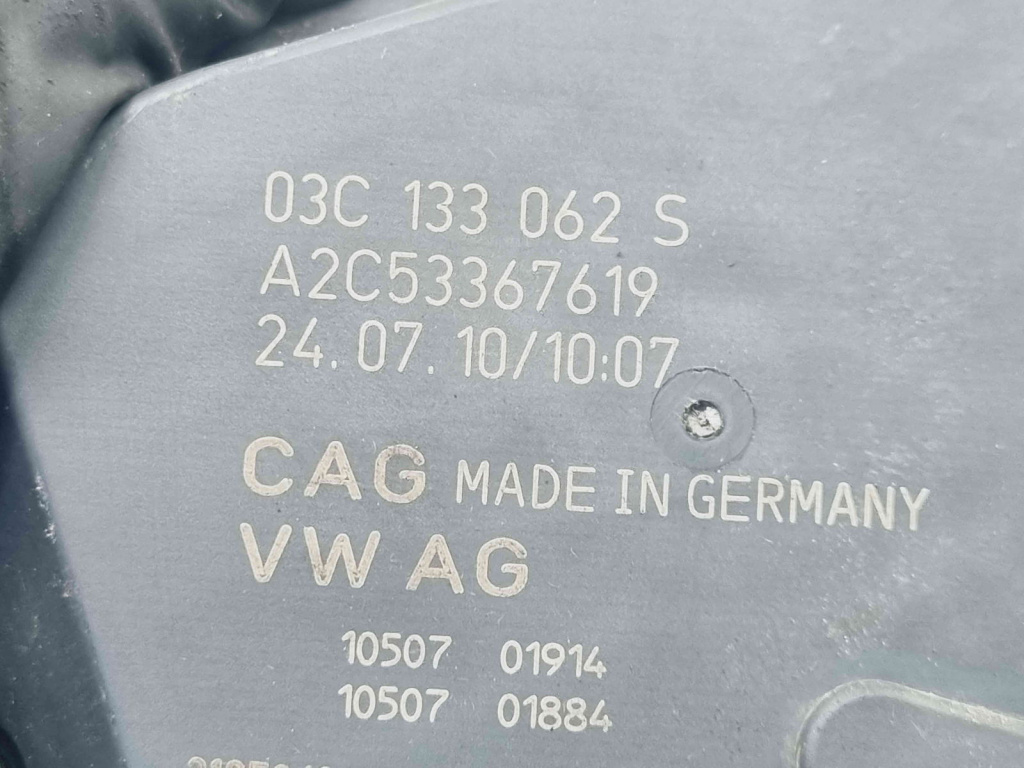 Clapeta acceleratie Skoda Fabia 2 (5J, 542) [Fabr 2007-2014] 03C133062S 1.4 Benz CAXA90KW / 122CP