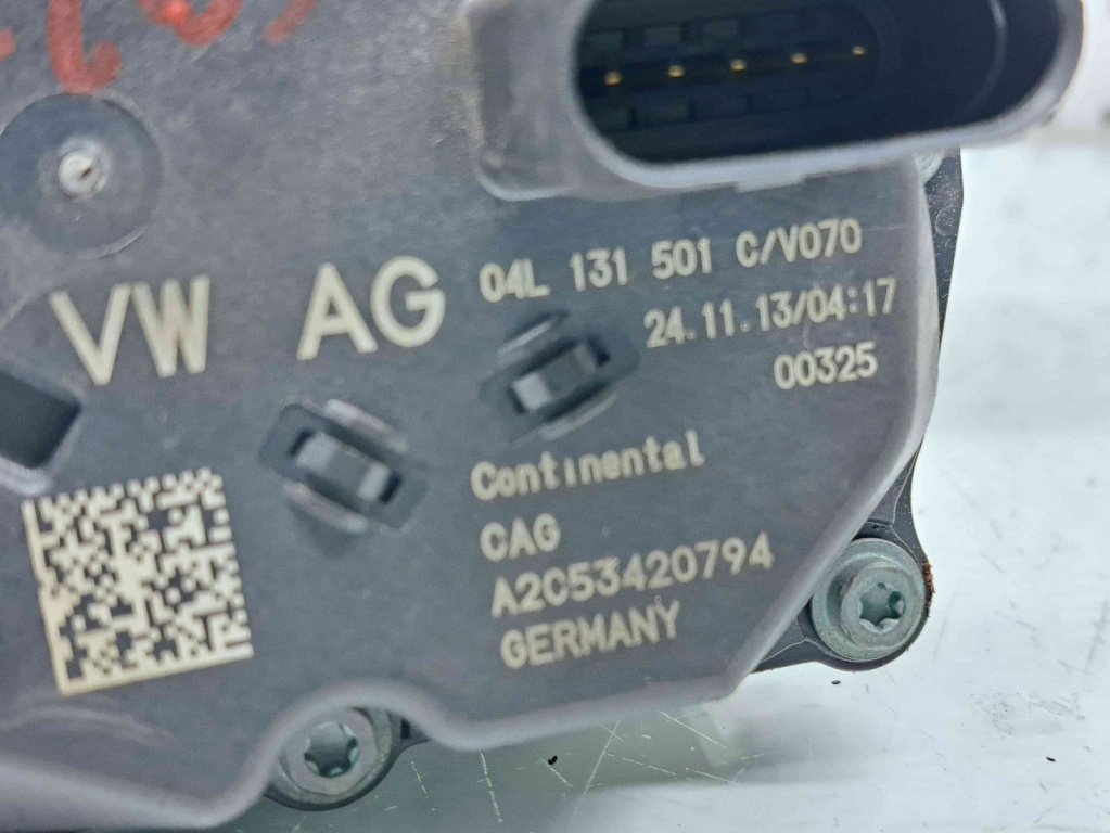Clapeta acceleratie Volkswagen Golf 7 Variant (BA5) [Fabr 2014-prezent] 04L131501C 1.6 TDI CLHA