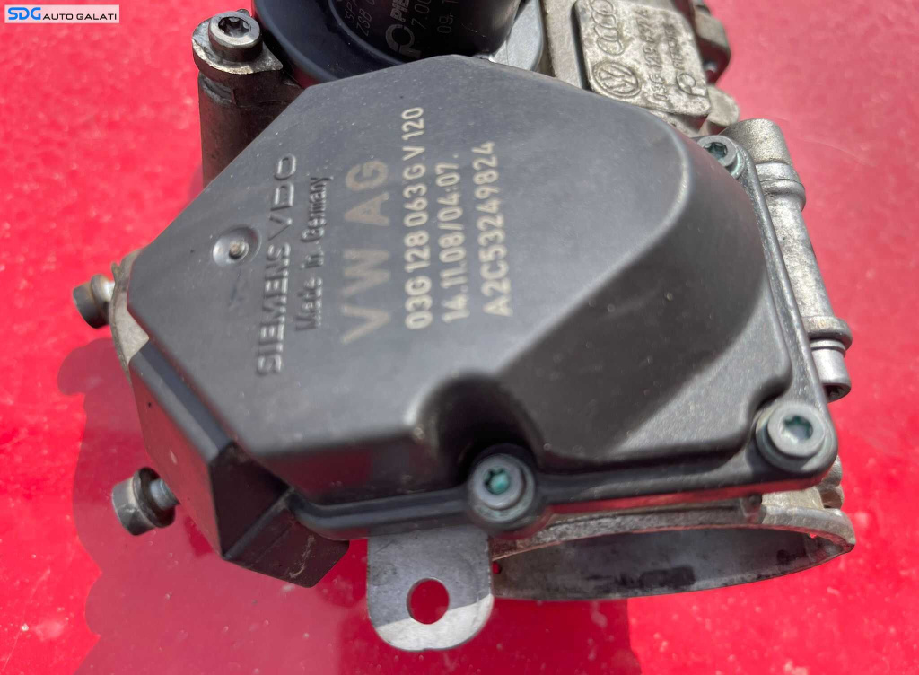 Clapeta Acceleratie Volkswagen Jetta 2.0 TDI BMM 2005 - 2011 Cod 03G128063G A2C53249824 [C4315] [Depozit]
