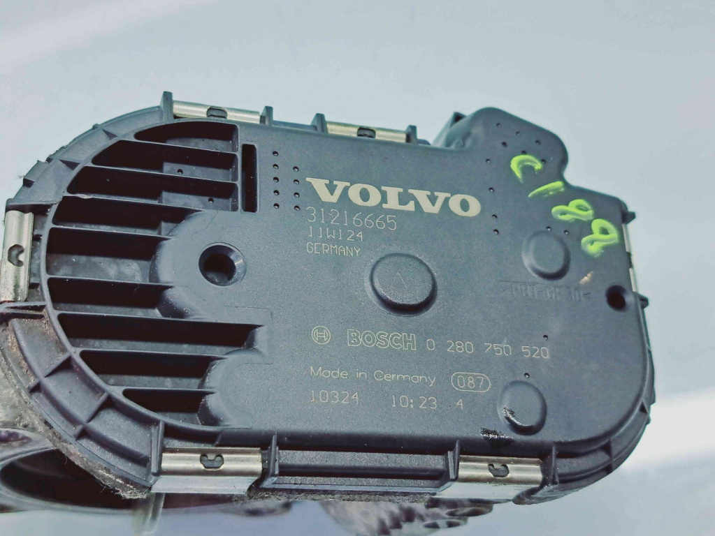 Clapeta acceleratie Volvo S60 [Fabr 2000-2010] 31216665 0280750520 2.4 D5244T 151KW / 205CP