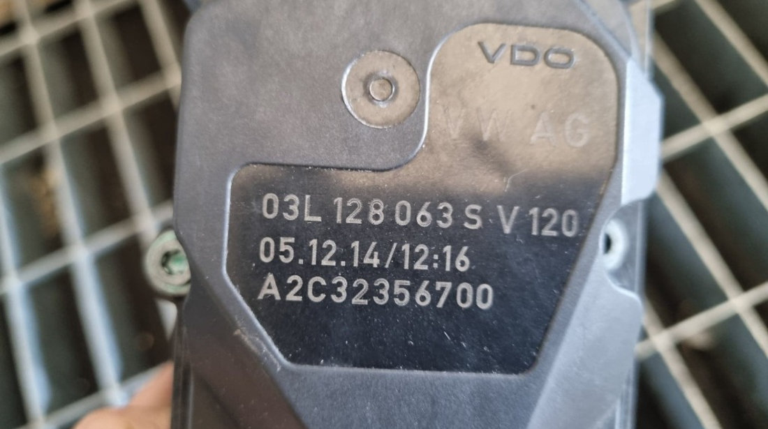 Clapeta acceleratie VW Amarok 2.0 BiTDI 163cp cod piesa : 03L128063S