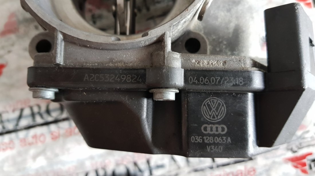 Clapeta acceleratie VW Golf 5 Plus 2.0TDi 131cp 03G128063A cod motor : BVB