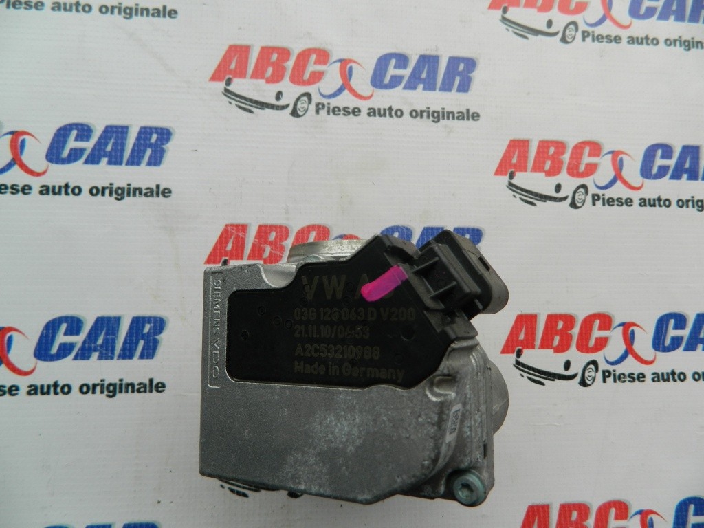 Clapeta acceleratie VW Golf 6 2.0 TDI cod: 03G128063D model 2011