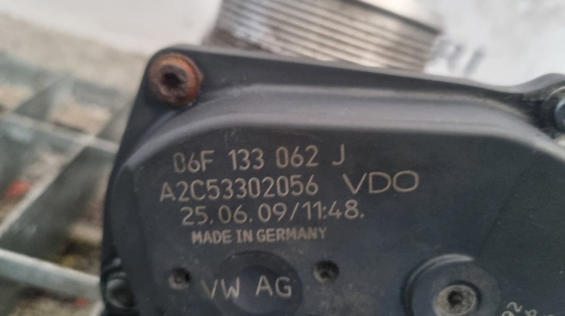 Clapeta acceleratie VW Golf VI 2.0 R 256 cai motor CDLC cod piesa : 06F133062J